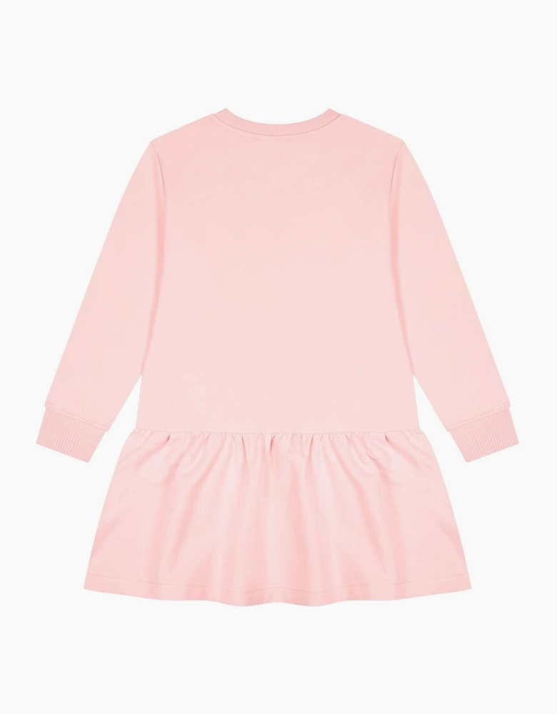 MOSCHINO GIRLS SUGAR ROSE DRESS HAV0H7