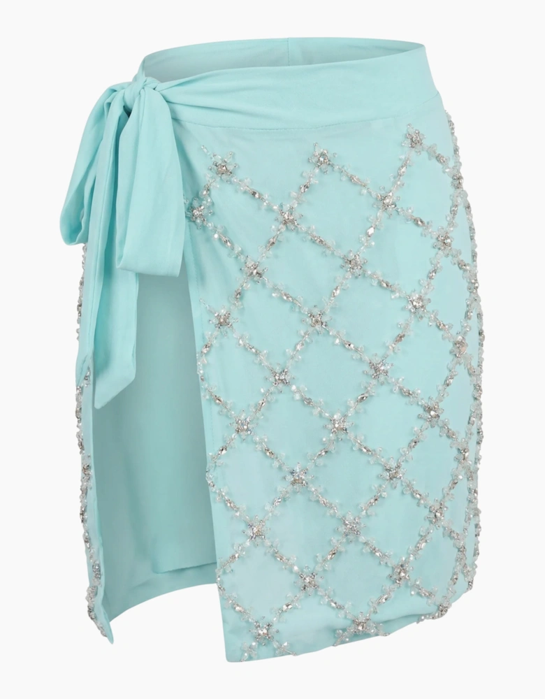 Elani Self Tie Lightweight Sarong Mint