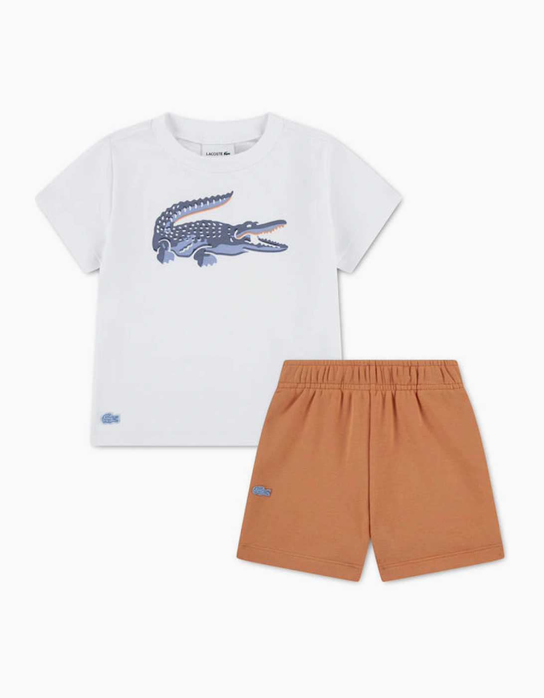 LACOSTE BOYS T SHIRT & SHORTS SET 847559