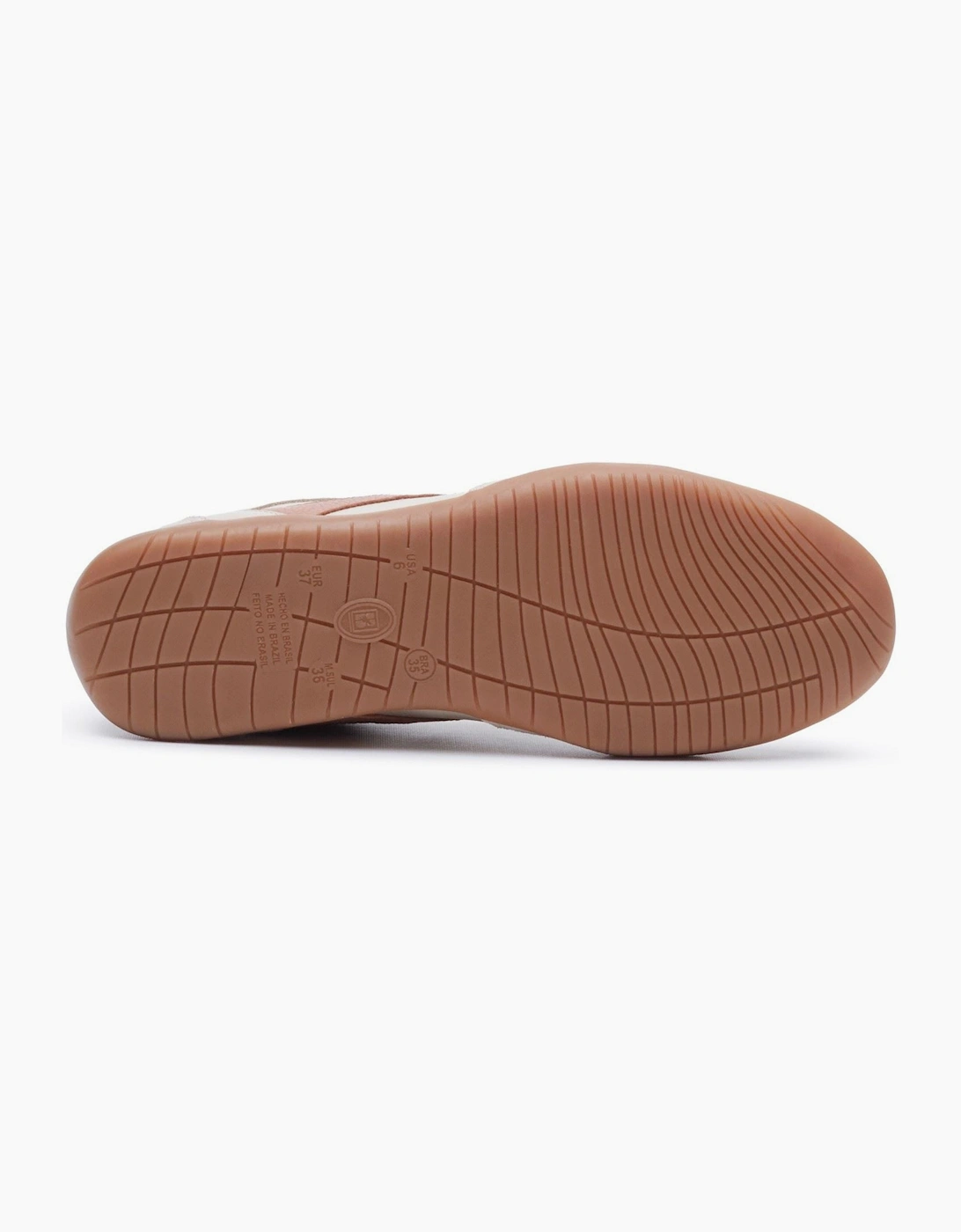 Hush Puppies Jovie Leather Women's TAUPE Trainers