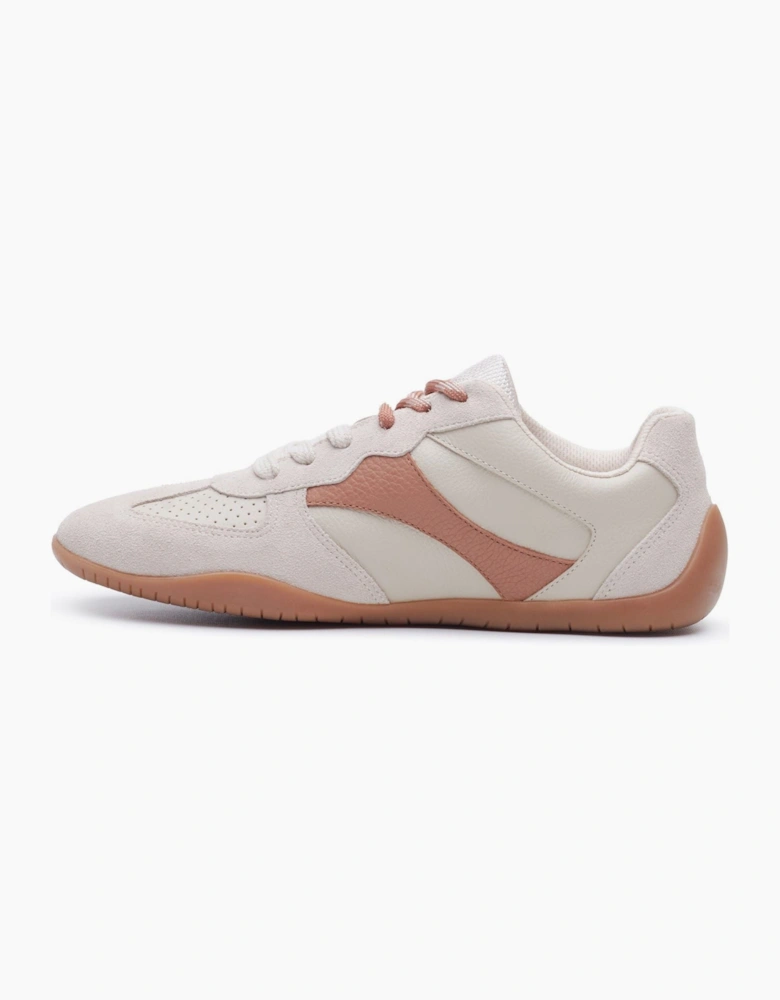 Hush Puppies Jovie Leather Women's TAUPE Trainers