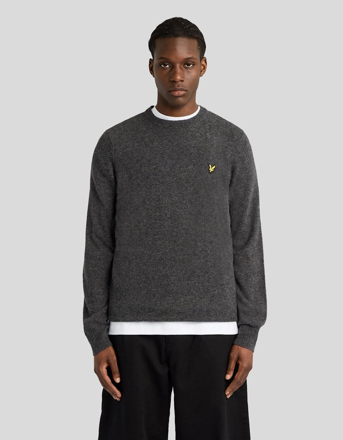 Lambswool Blend Crew Neck Jumper, 7 of 6