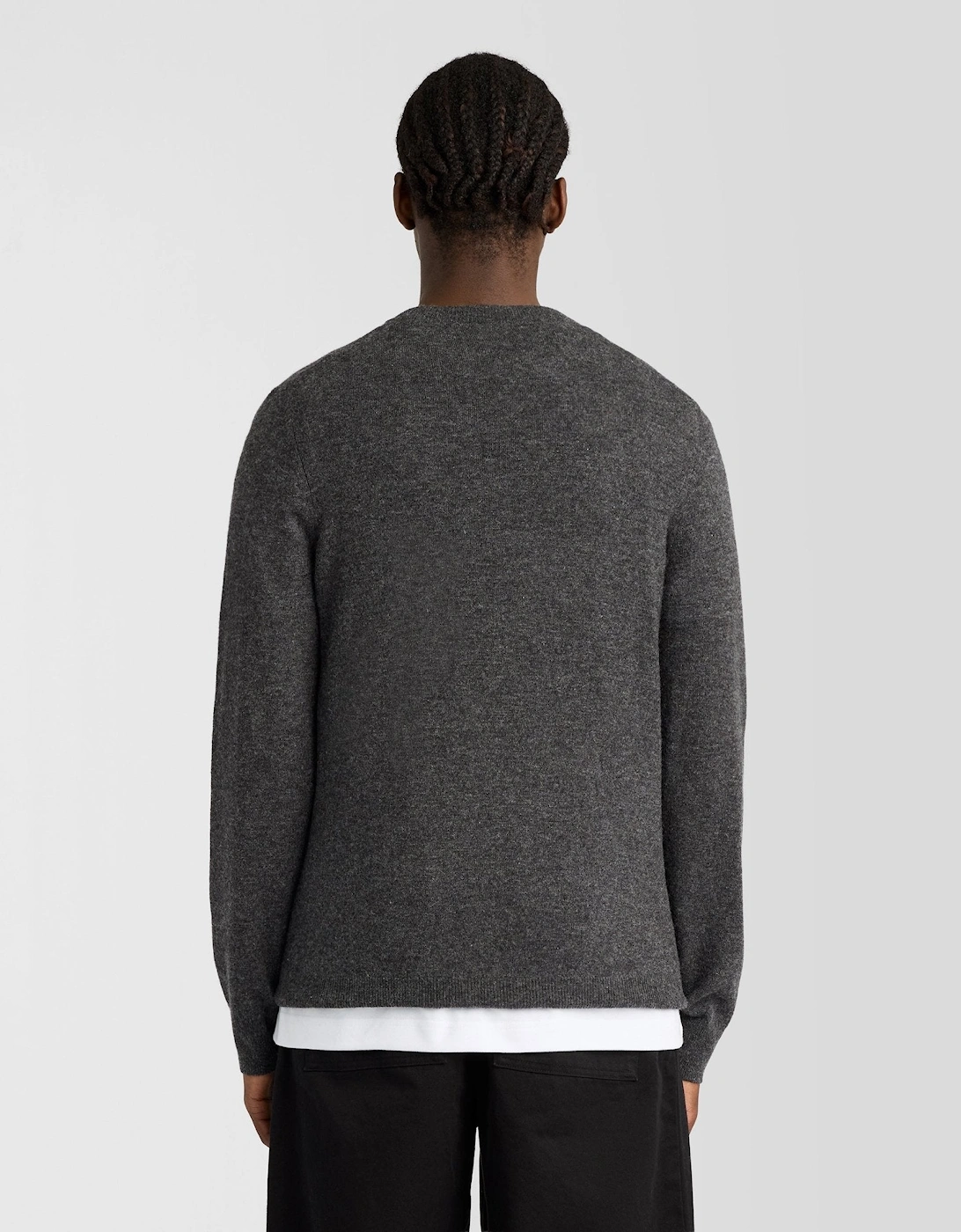 Lambswool Blend Crew Neck Jumper