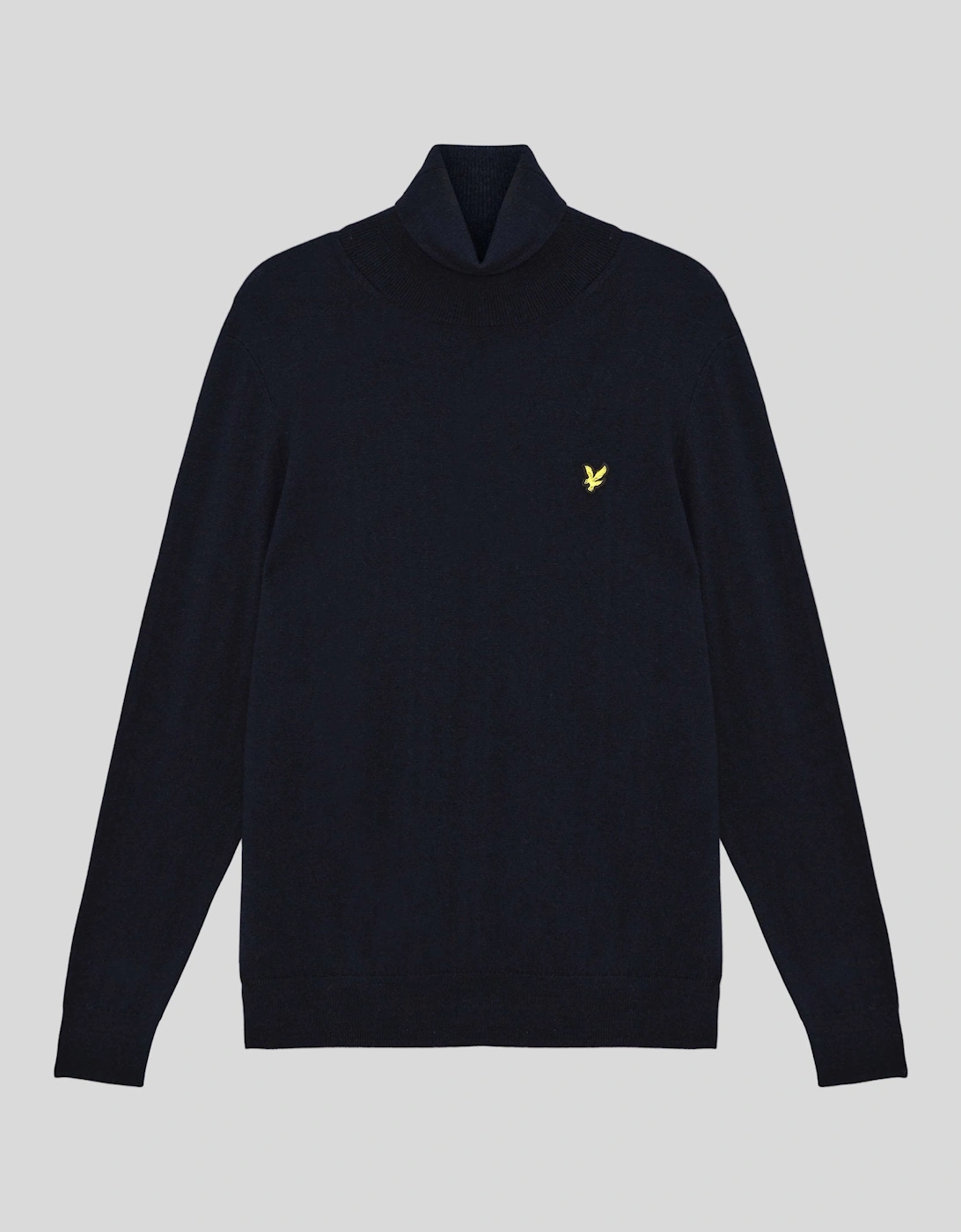 Cotton Merino Turtleneck Jumper