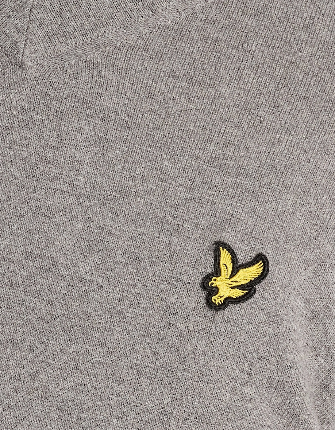 Cotton Merino V Neck Jumper