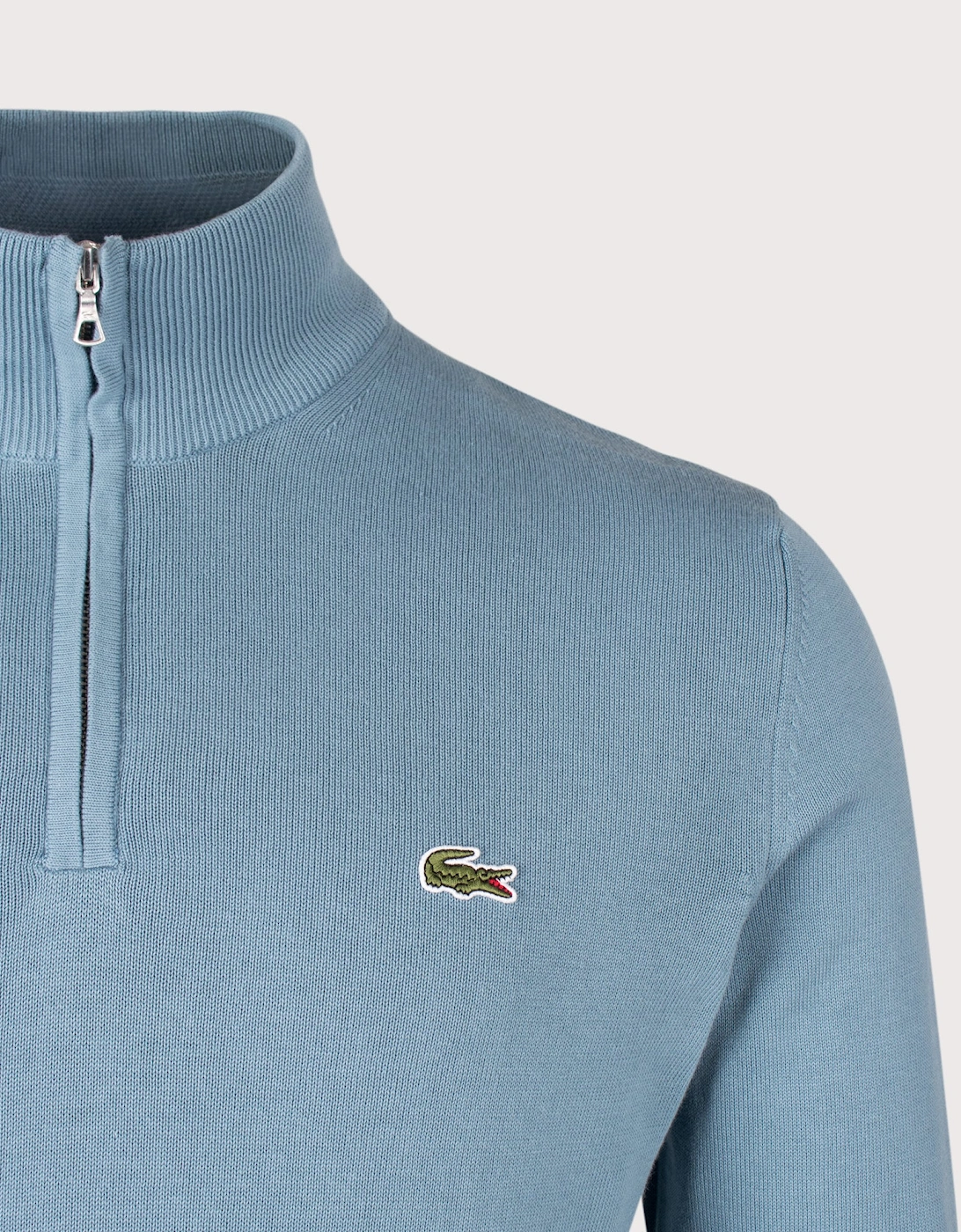 Regular Fit Quarter Zip Knit Jumper