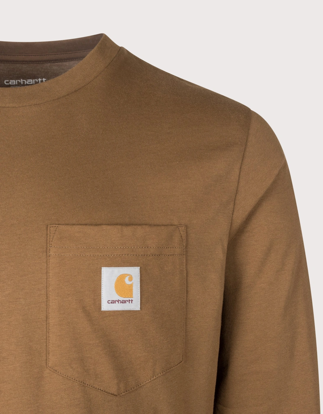 Regular Fit Long Sleeve Pocket T-Shirt