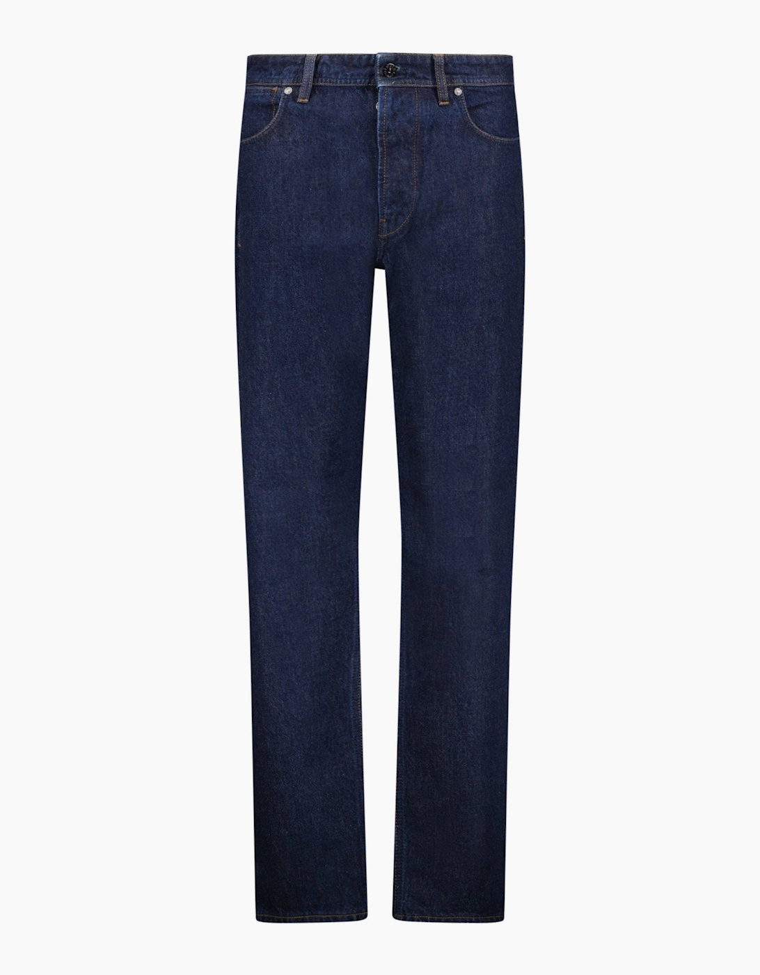 Stone Island Men's Blue Indigo Denim-Rinsed Jeans In - Size: W33
