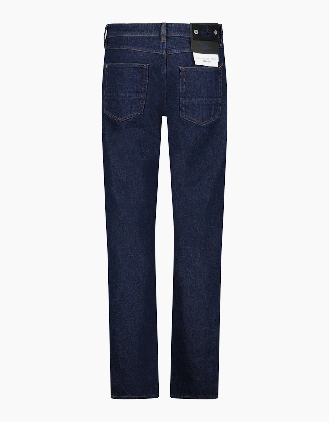 Stone Island Indigo Denim-Rinsed Jeans in Blue