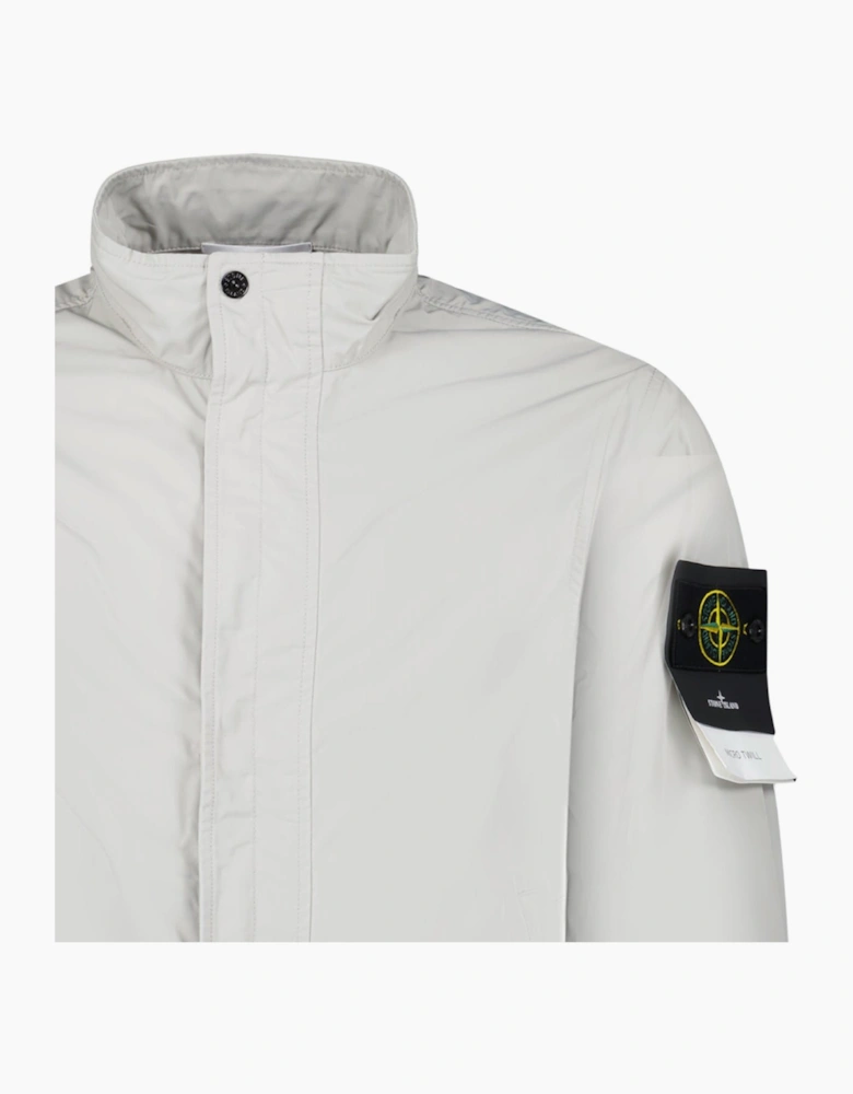 Stone Island Micro Twill Jacket in Pearl Grey