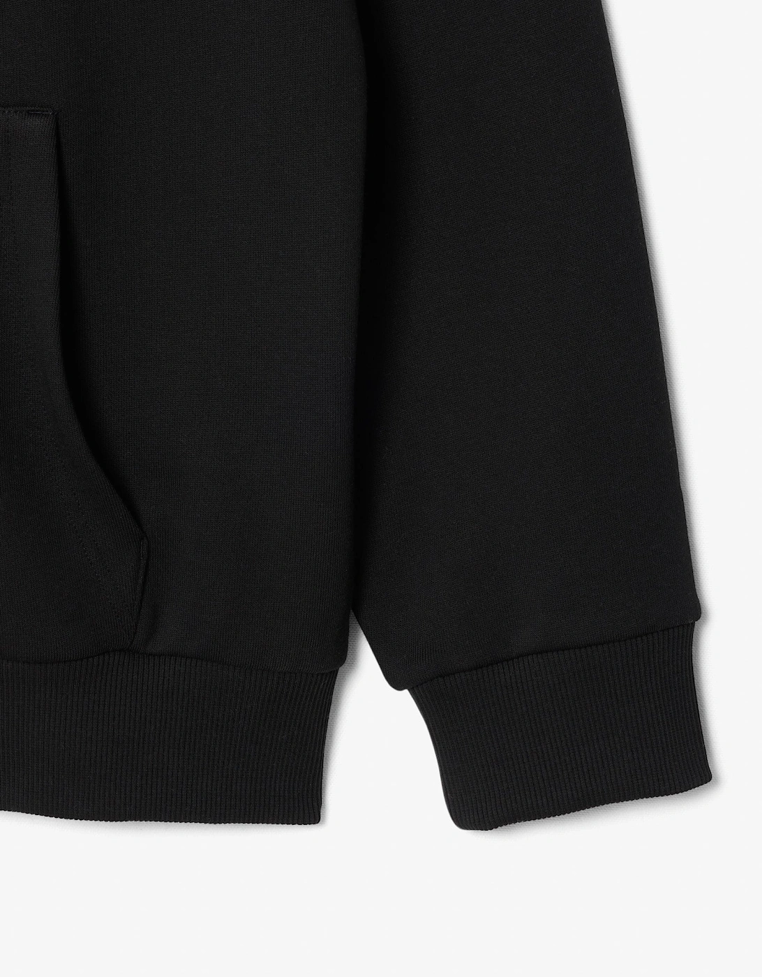 Lacoste Fleece Full-Zip Mens Classic Fit Hoodie - Black 031
