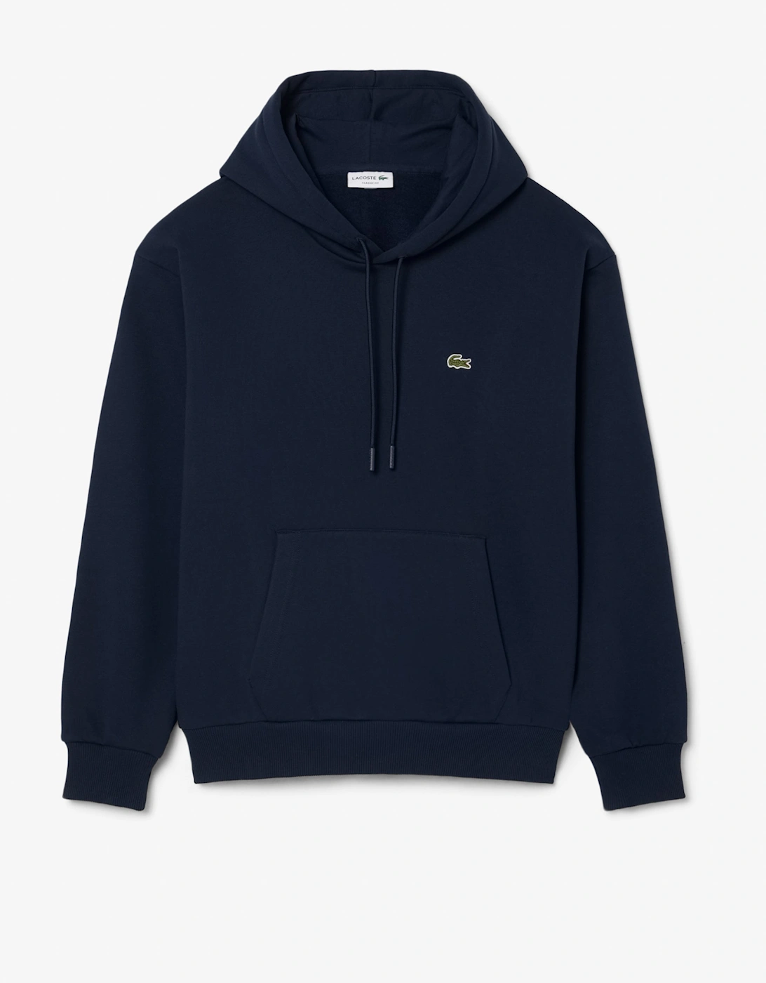 Lacoste Fleece Mens Classic Fit Hoodie - Navy 166, 5 of 4