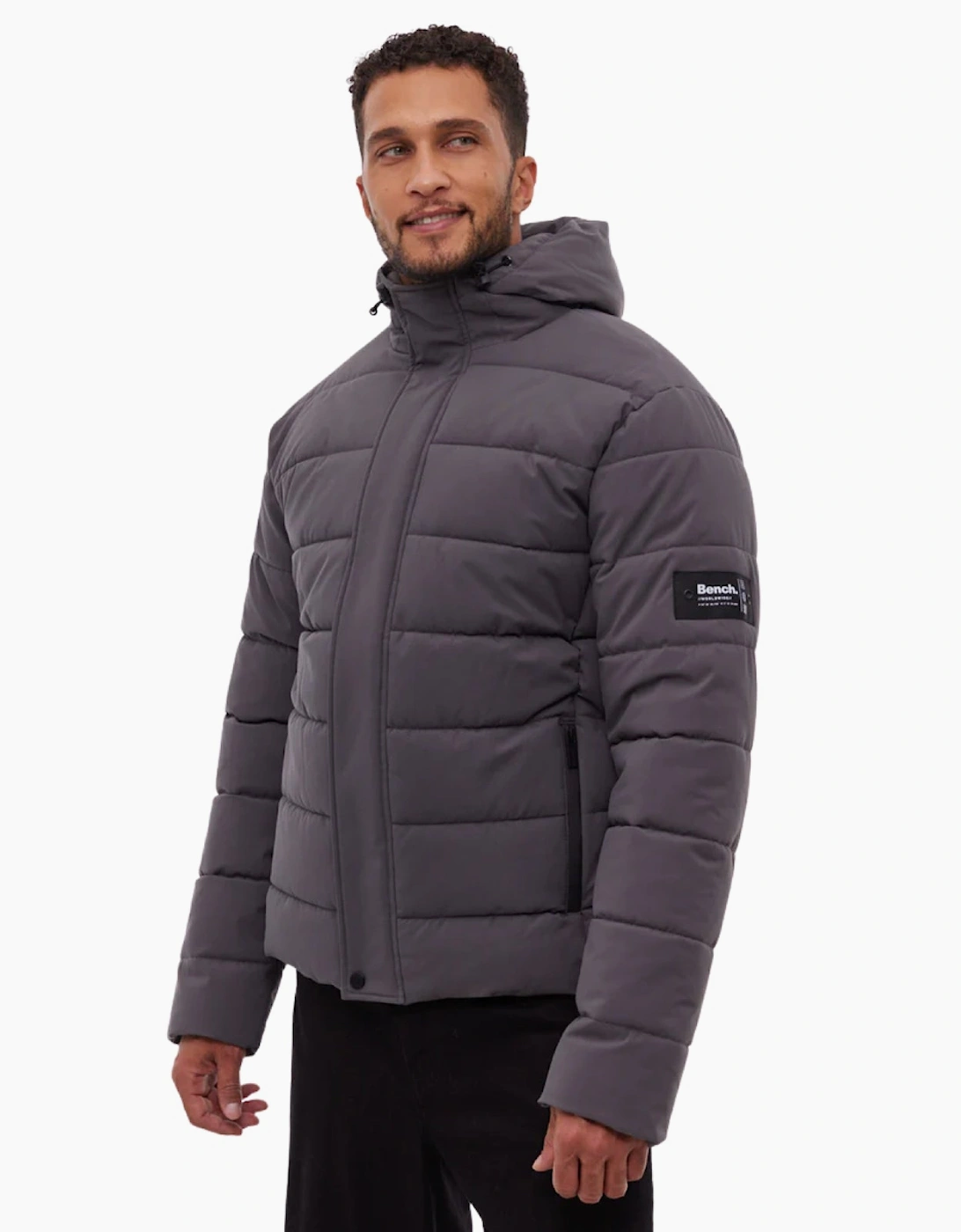 Bench Mens Voroni Parka Jacket, 2 of 1