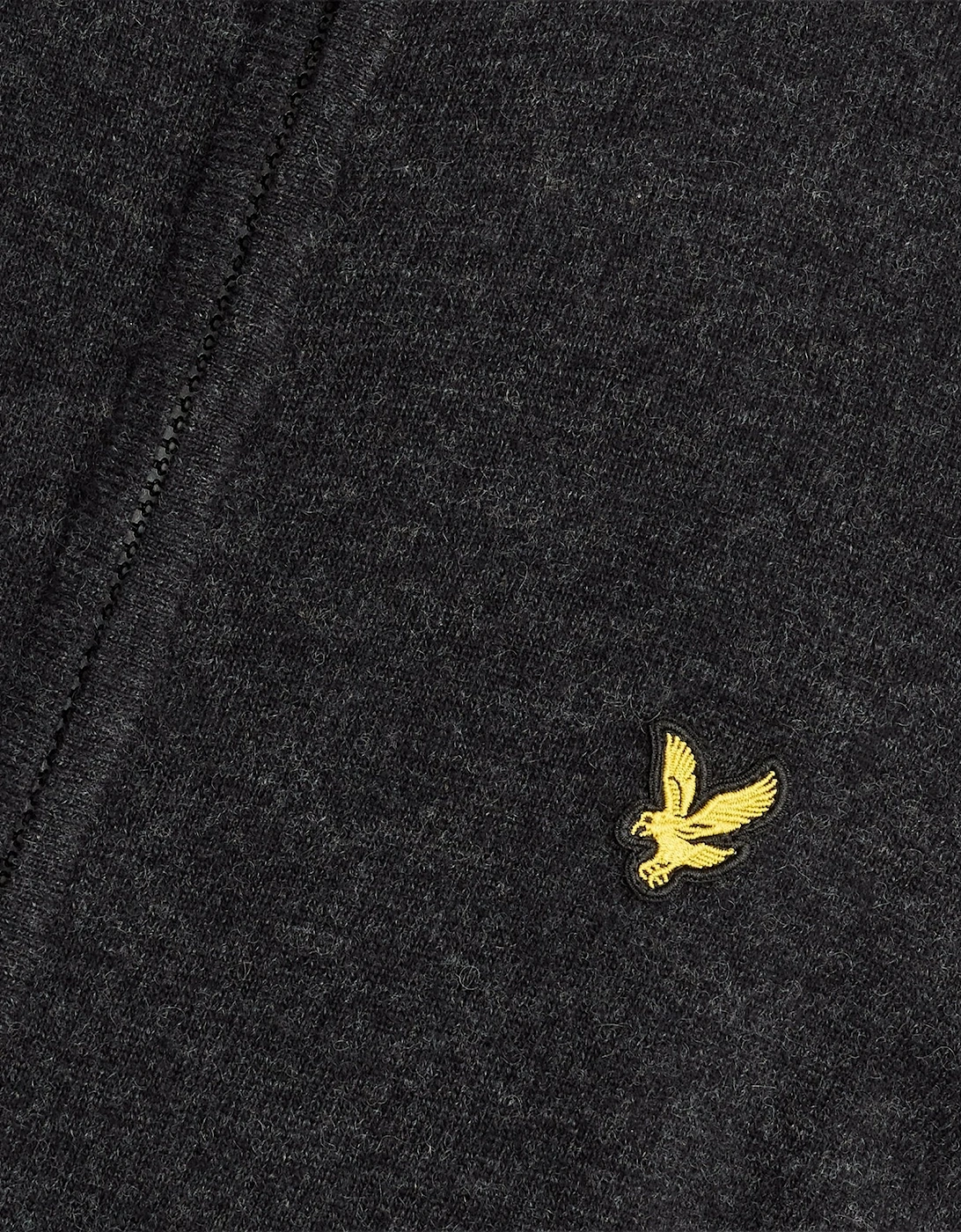 Lambswool Blend Zip Cardigan