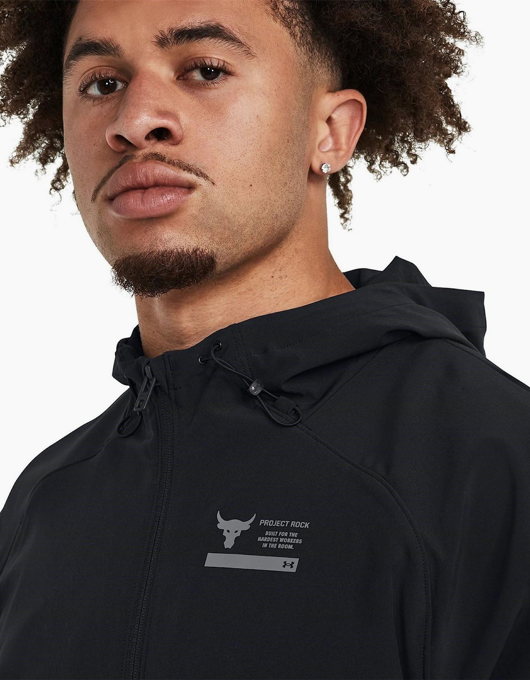 Rock Hooded Relaxed Fit Large Genie Sweatshirt