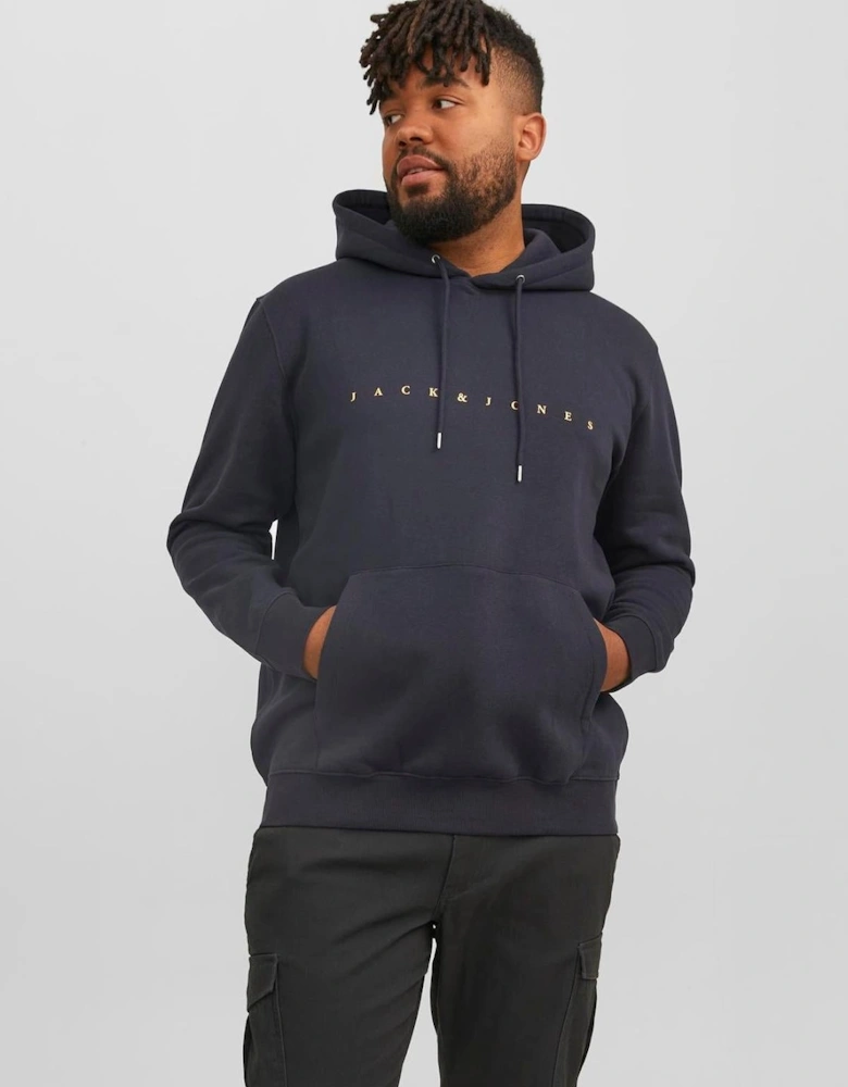 Jack & Jones Mens Star Big & Tall Pullover Hoodie
