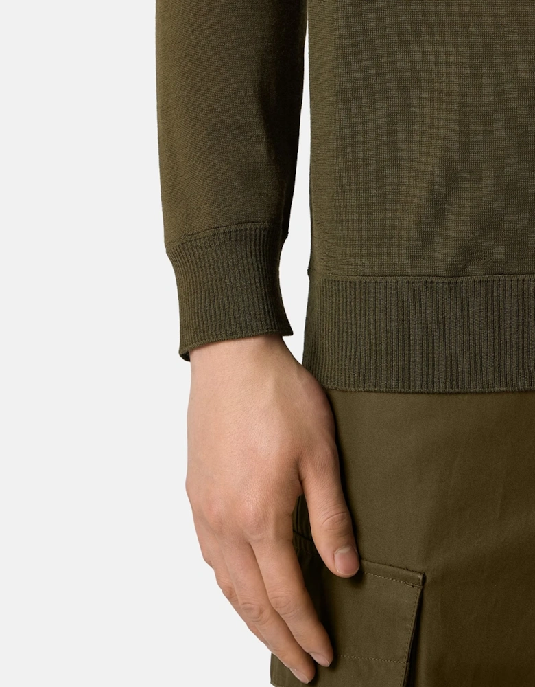 Ghost 5100076 Knitted Polo Green