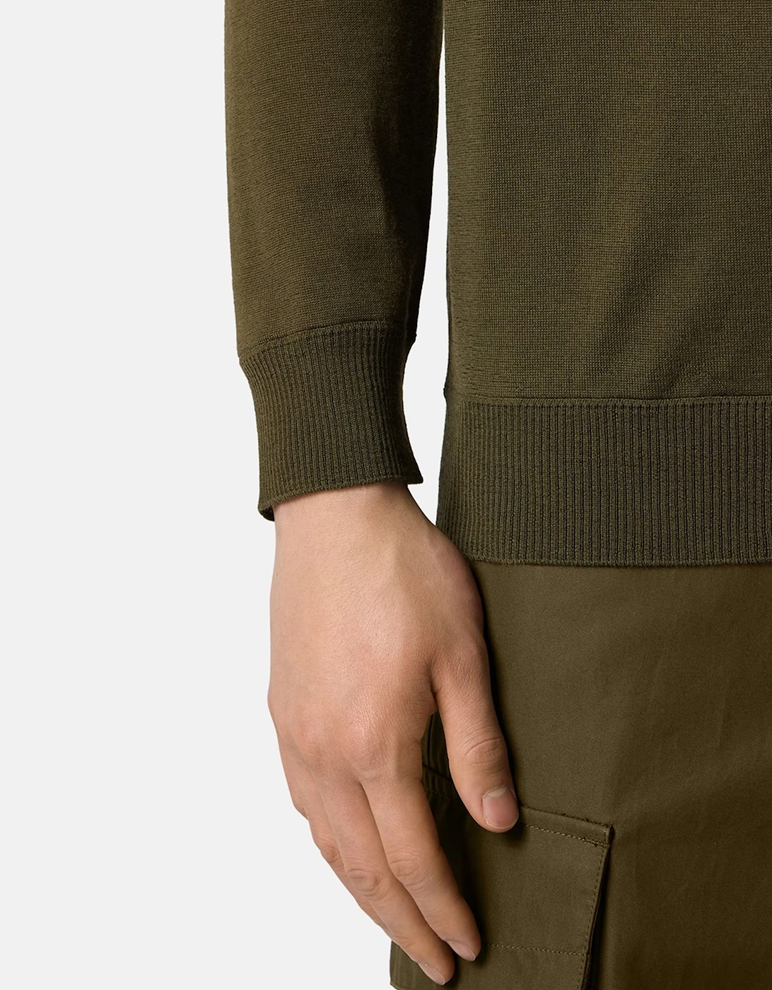 Ghost 5100076 Knitted Polo Green