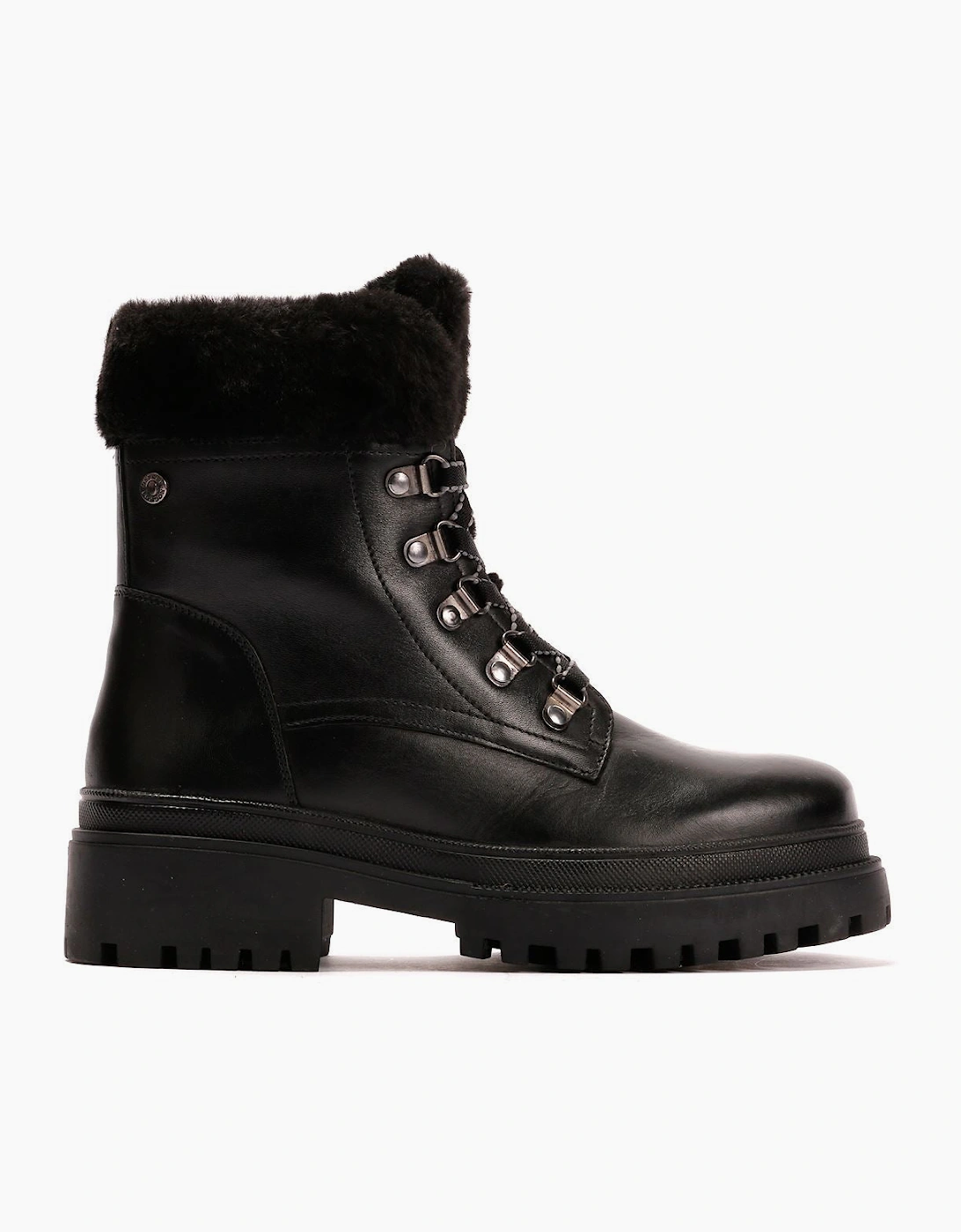 Osprey London The Budapest Leather Women's Black Boots