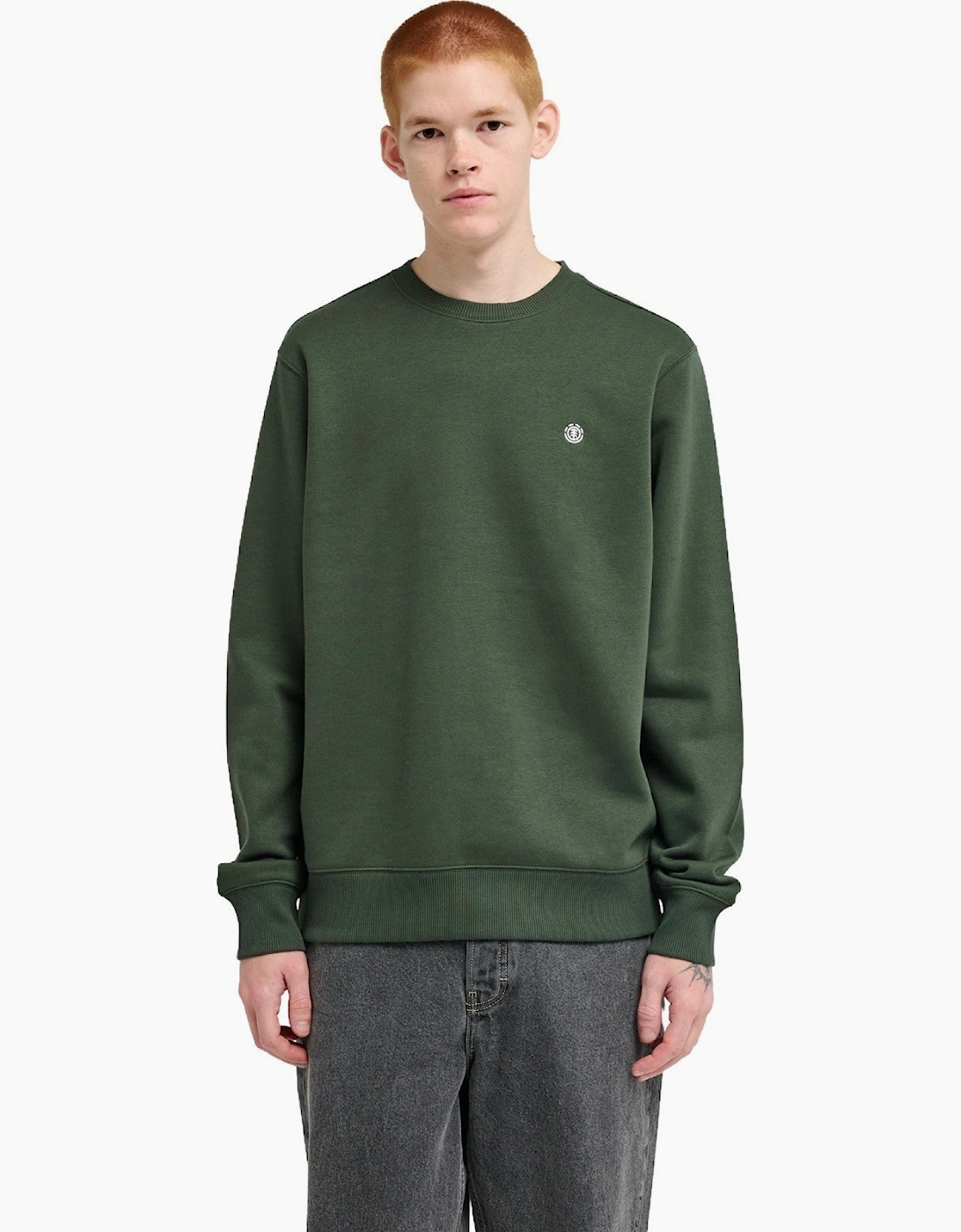 Element Mens Icon Embroidery Sweatshirt, 2 of 1