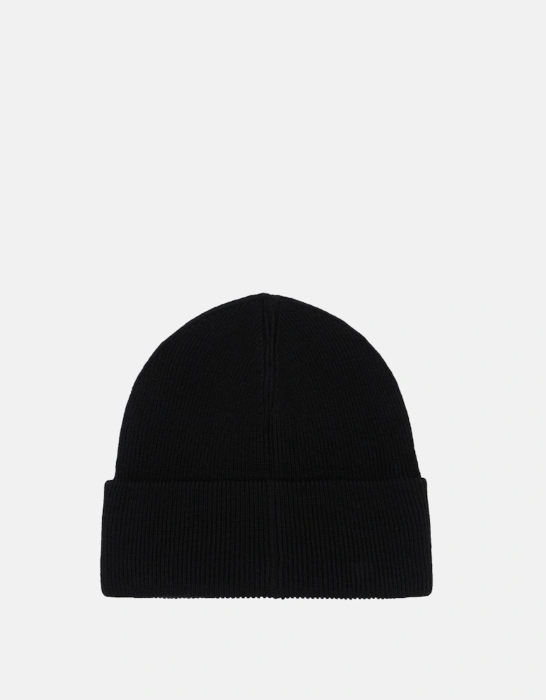 Logo Icon Beanie Hat Black
