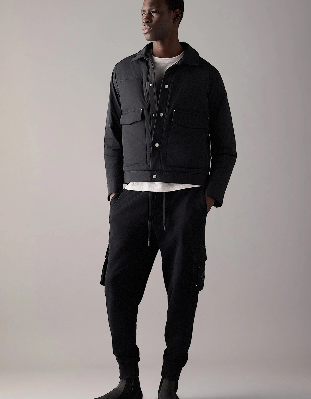 Brixton Trucker Jacket Black