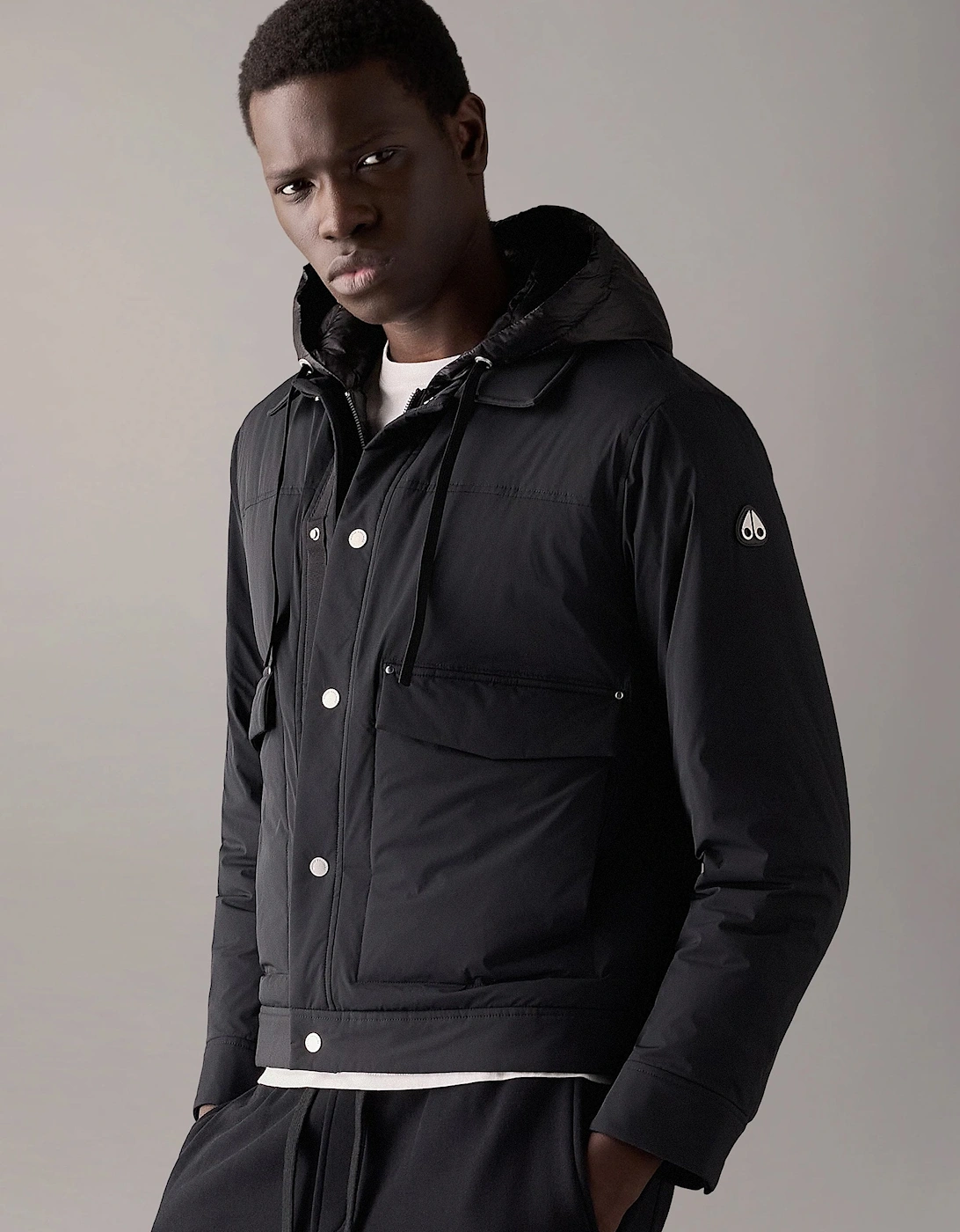 Brixton Trucker Jacket Black
