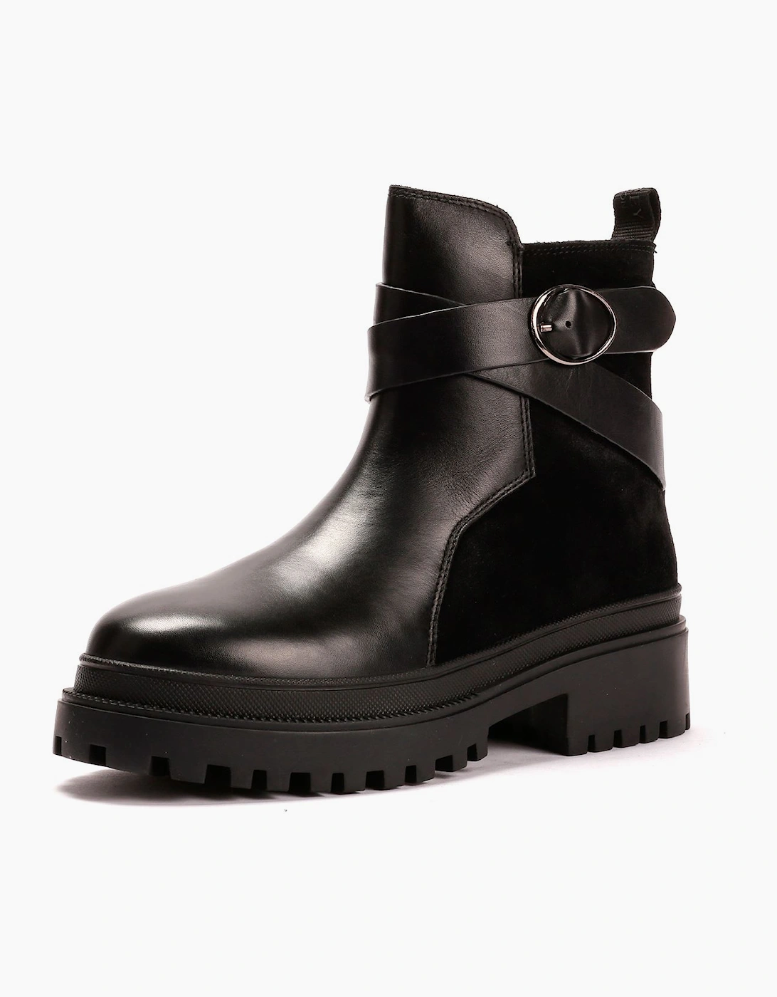Osprey London The Boston Leather Women's Black Boots