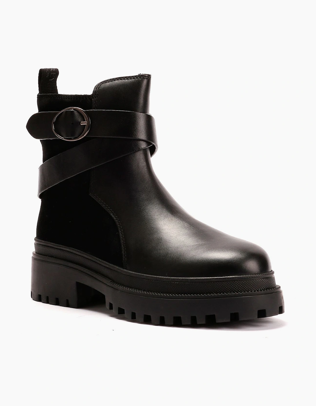 Osprey London The Boston Leather Women's Black Boots