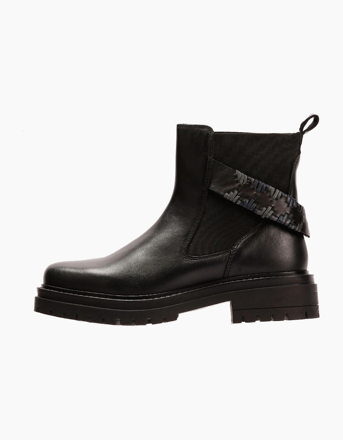 Osprey London The Guildford Chelsea Leather Women's Black Boots