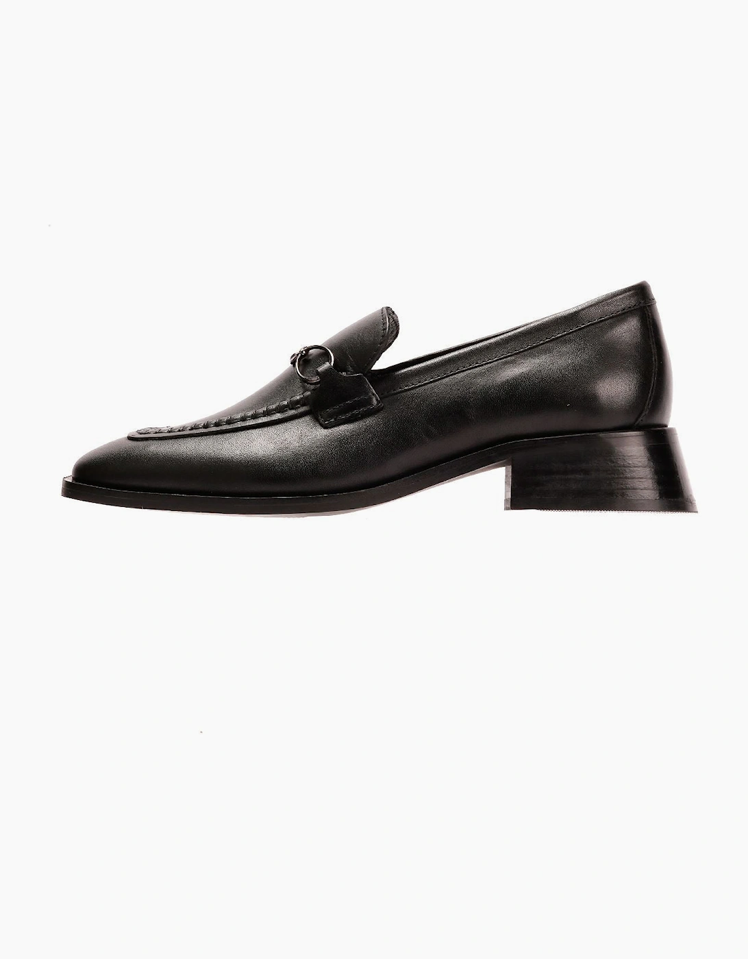 Osprey London The Islington Leather Women's Black Loafers