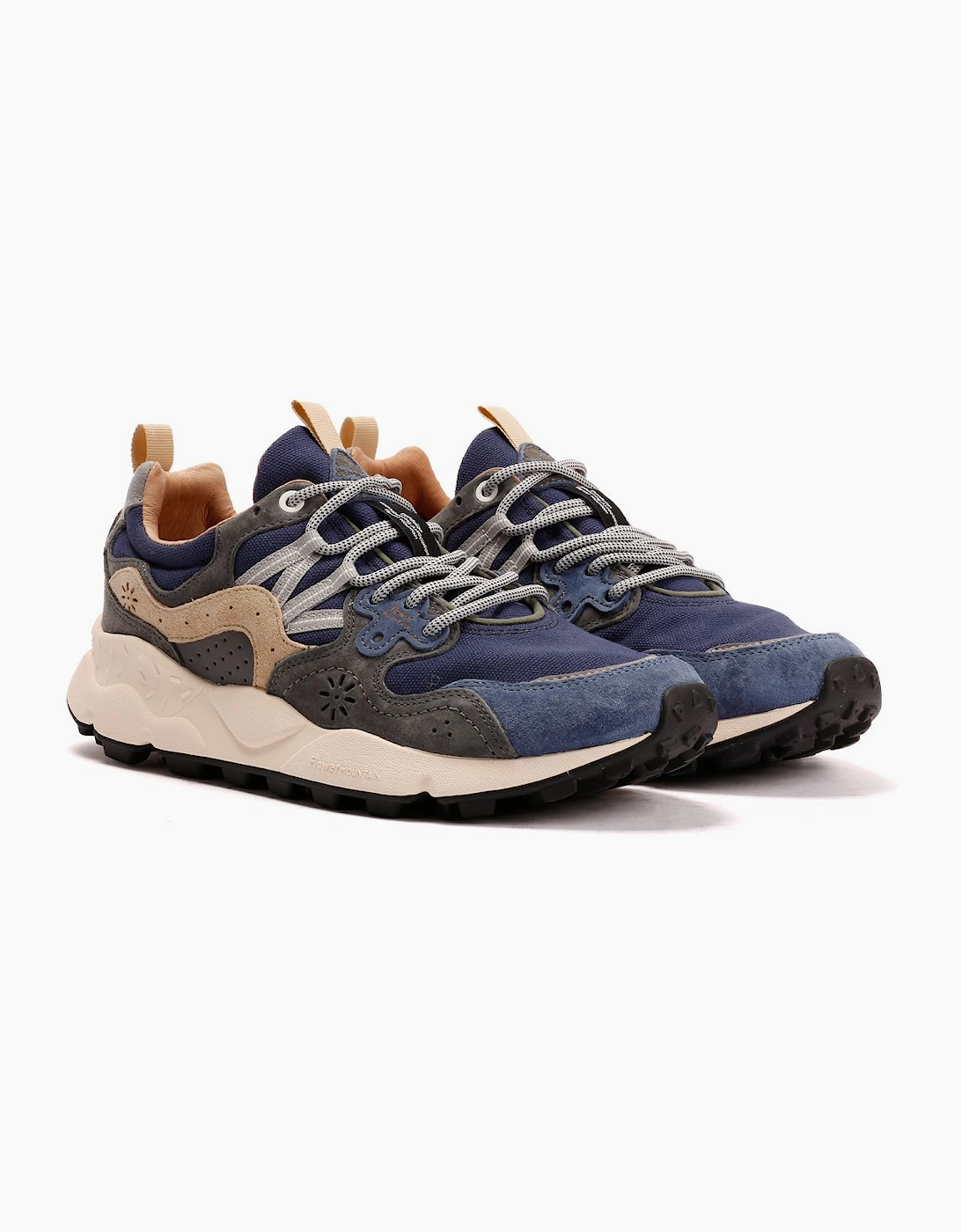 Flower Mountain Yamano 3 Men's Navy/Grey Trainers, 9 of 8