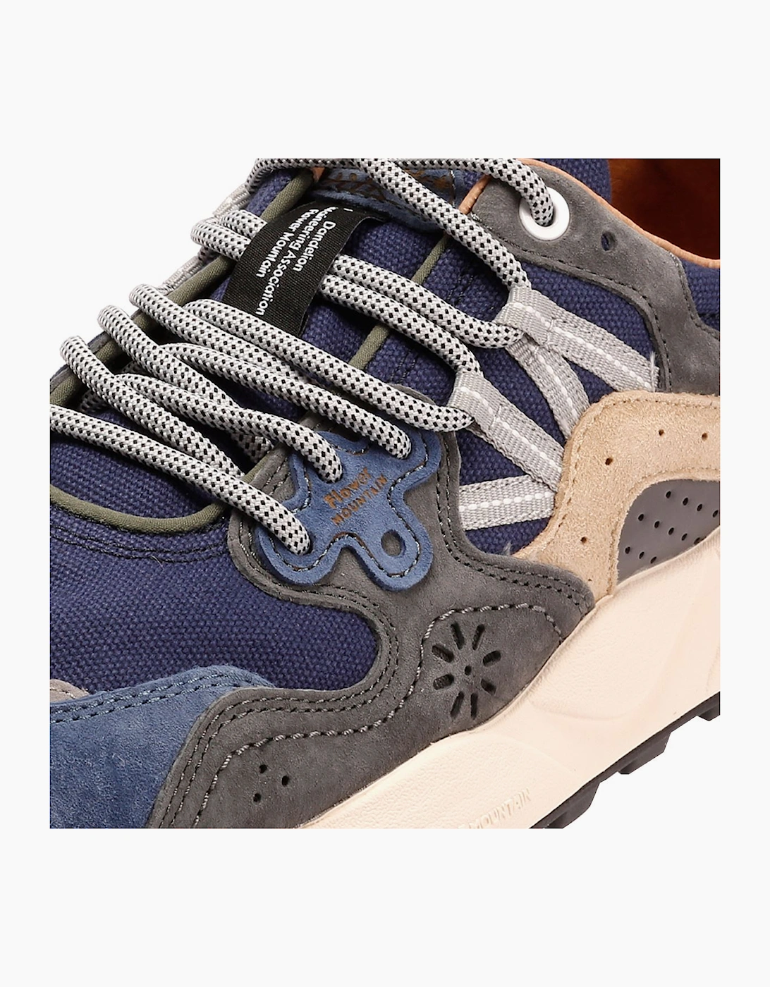Flower Mountain Yamano 3 Men's Navy/Grey Trainers