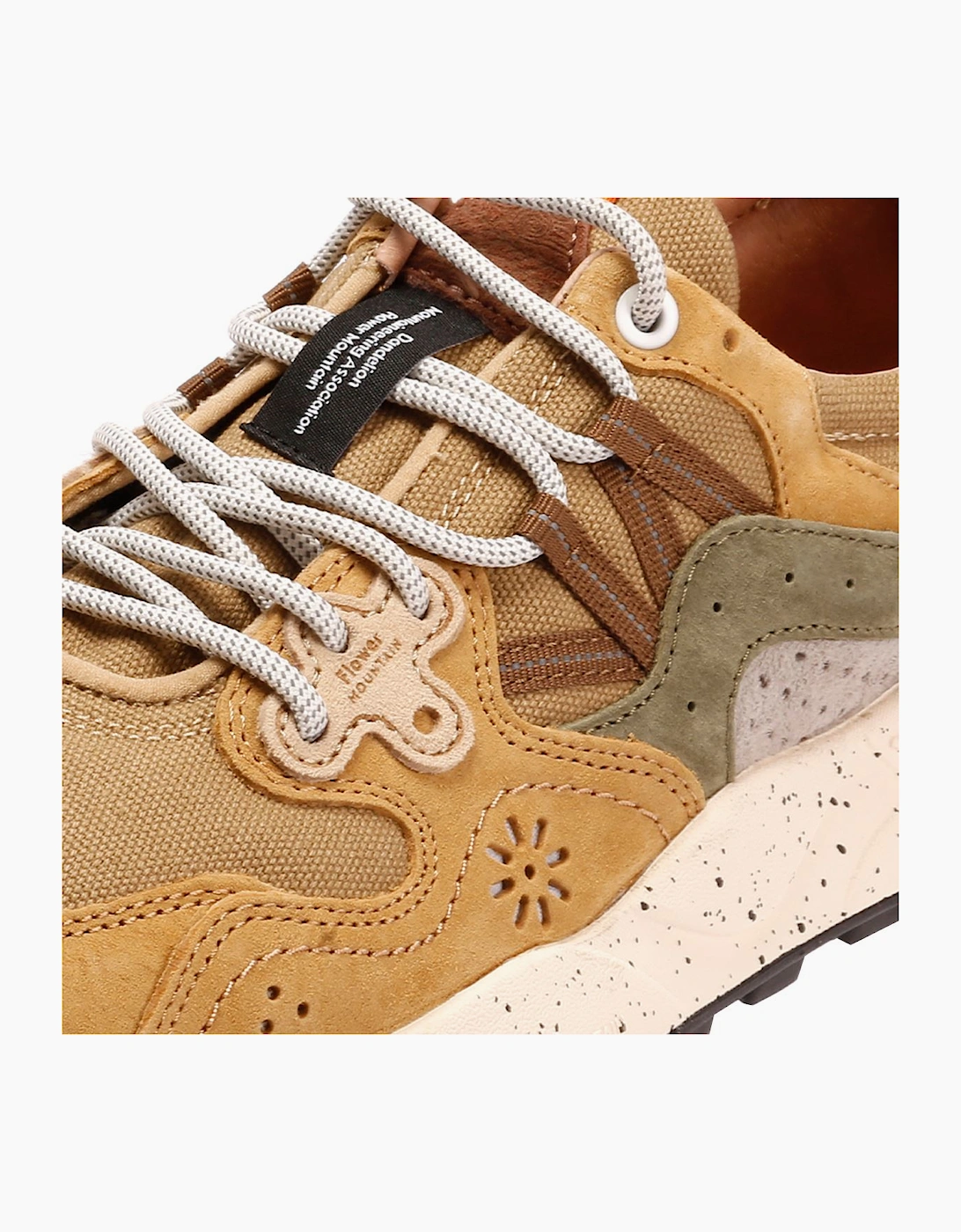 Flower Mountain Yamano 3 Men's Khaki/Green Trainers