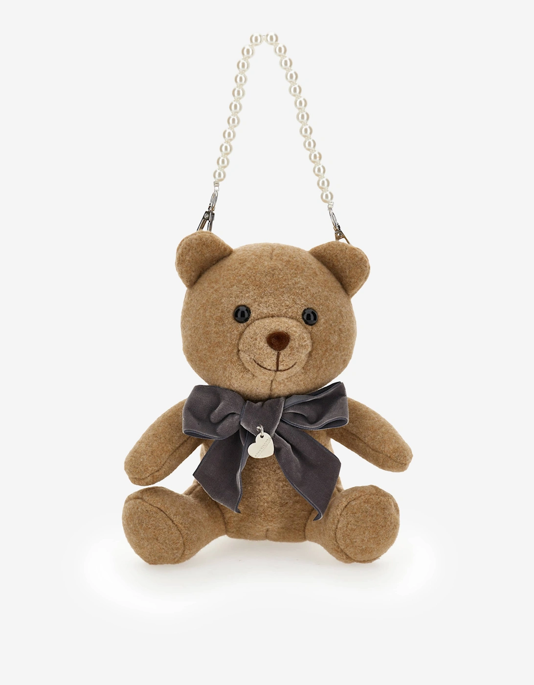 Monnalisa Girls Teddy Bear Handbag in Brown