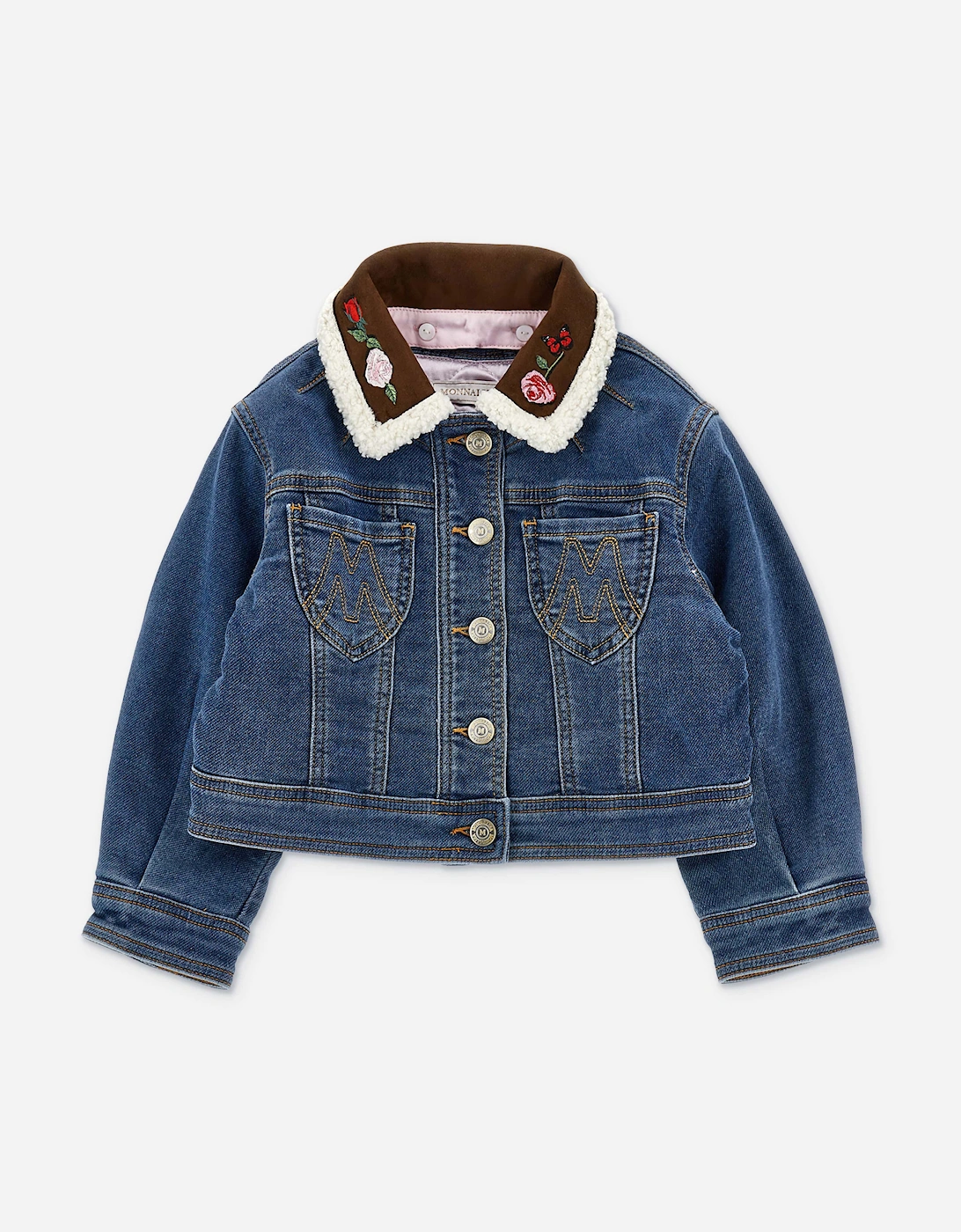Monnalisa Girls Disney Toy Story Jessie Denim Jacket in Blue, 7 of 6