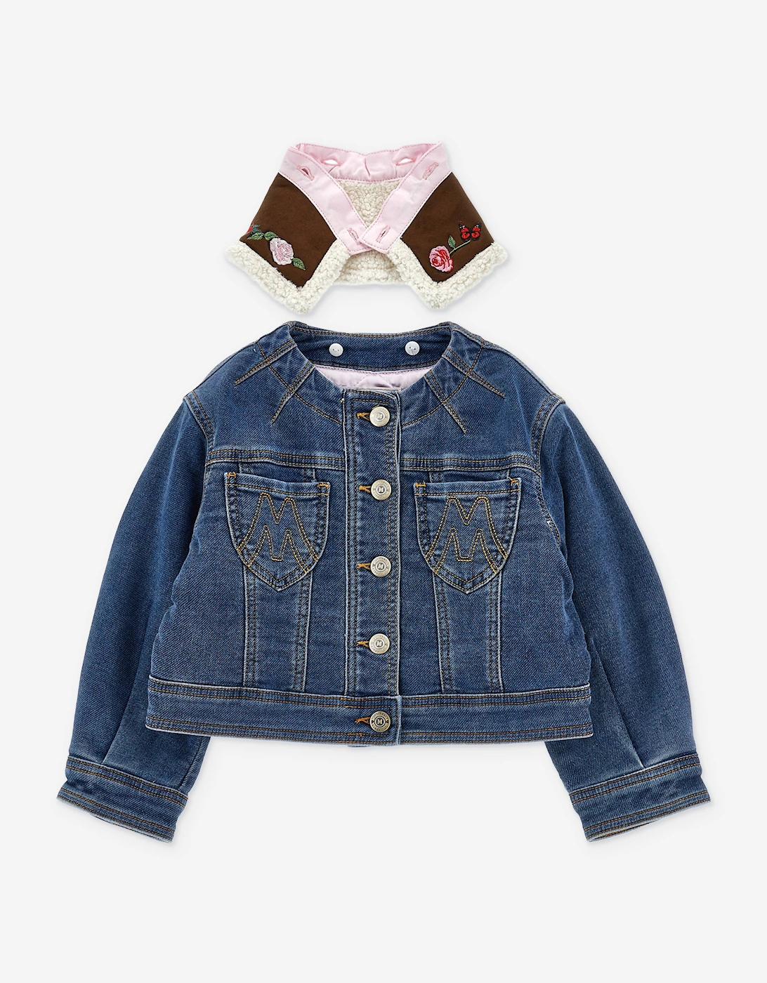 Monnalisa Girls Disney Toy Story Jessie Denim Jacket in Blue