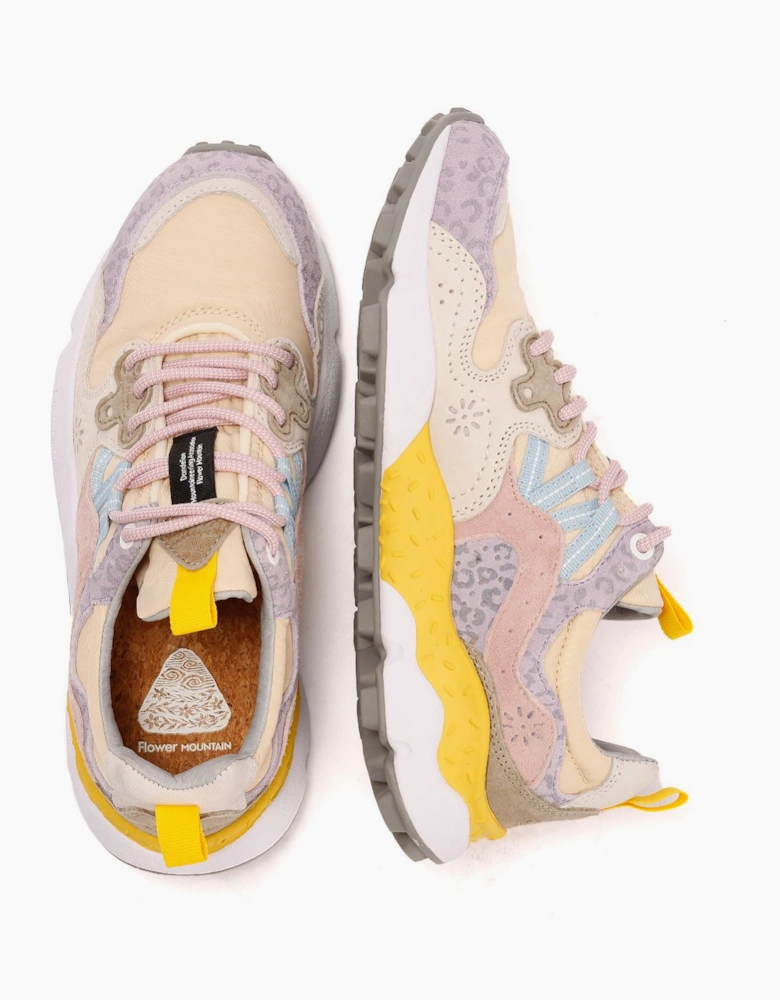 Flower Mountain Yamano 3 Women's Lilac/Blush/Cream Trainers