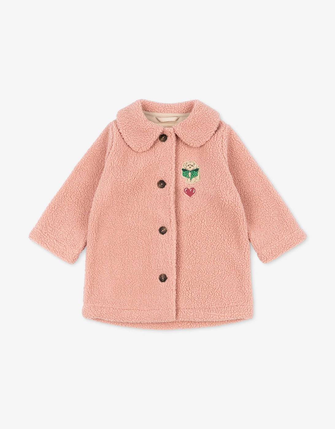 Konges Sløjd Girls Jody Coat in Pink, 6 of 5