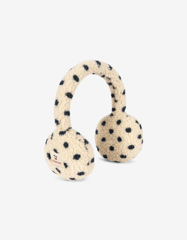 Konges Sløjd Girls Jody Teddy Earmuffs in Beige