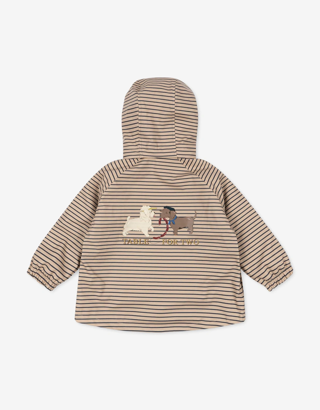 Konges Sløjd Kids Rainy Palme Dog Rain Jacket in Beige