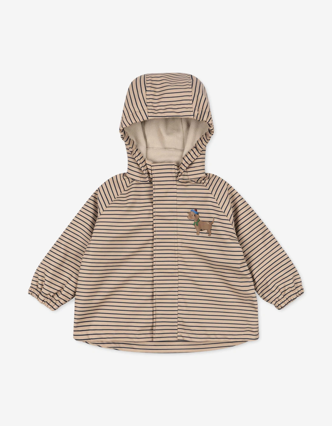 Konges Sløjd Kids Rainy Palme Dog Rain Jacket in Beige, 7 of 6