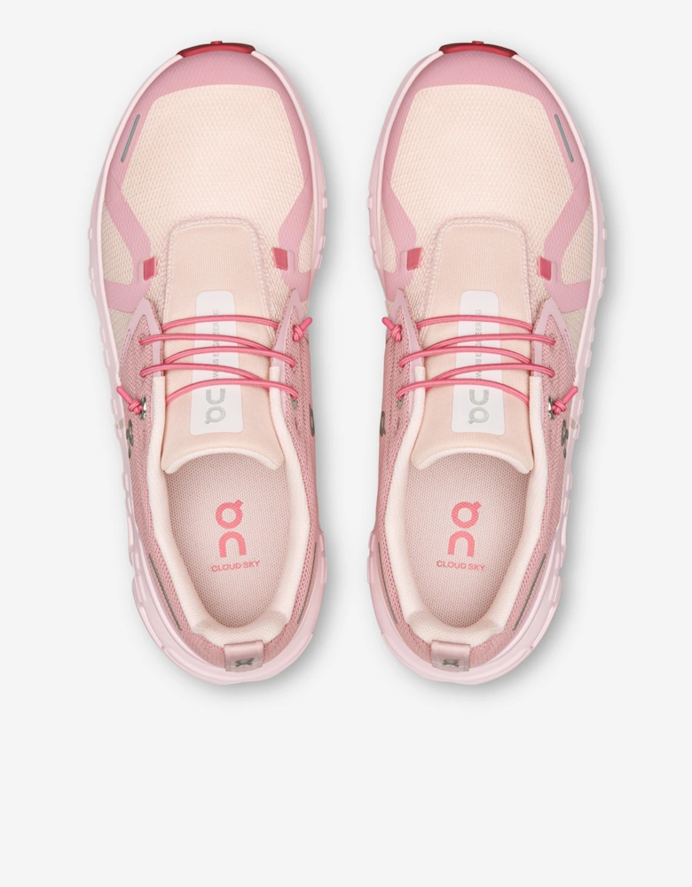 On Running Girls Cloud Sky 2 Trainers in Pink