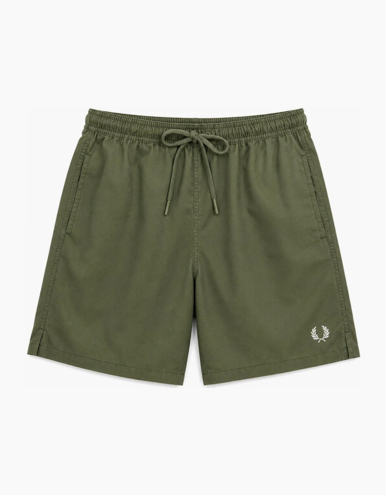 Fred Perry Swim Shorts Laurel Wreath Green
