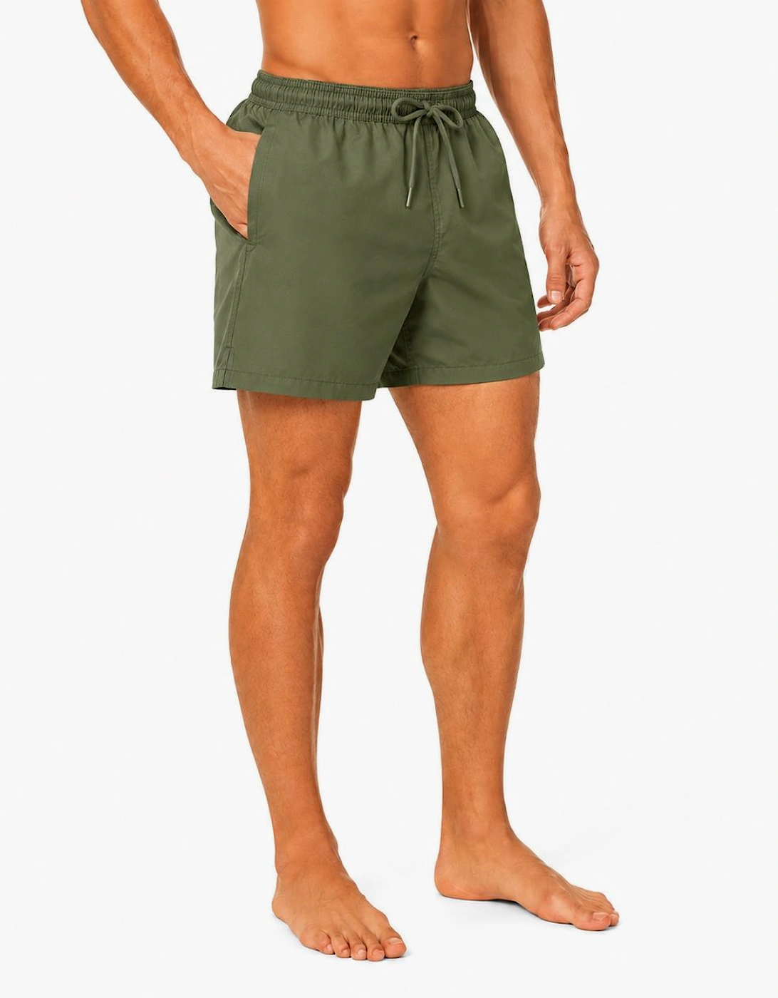 Fred Perry Swim Shorts Laurel Wreath Green