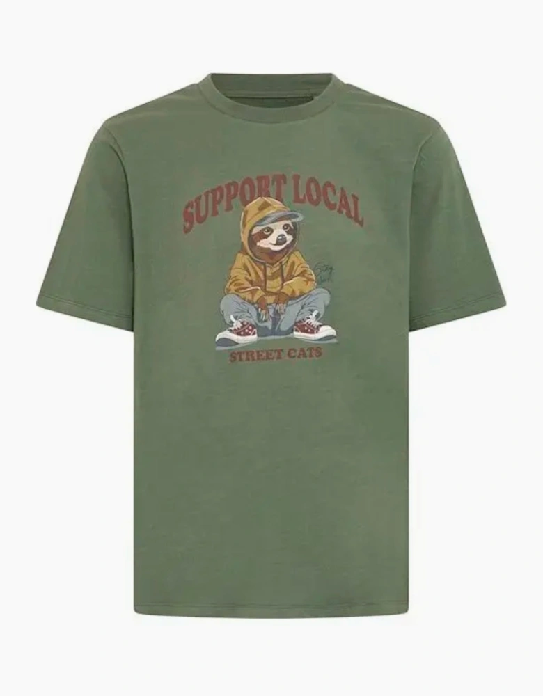 Blend Mens Irving Street Cats Big & Tall Short Sleeve T-Shirt