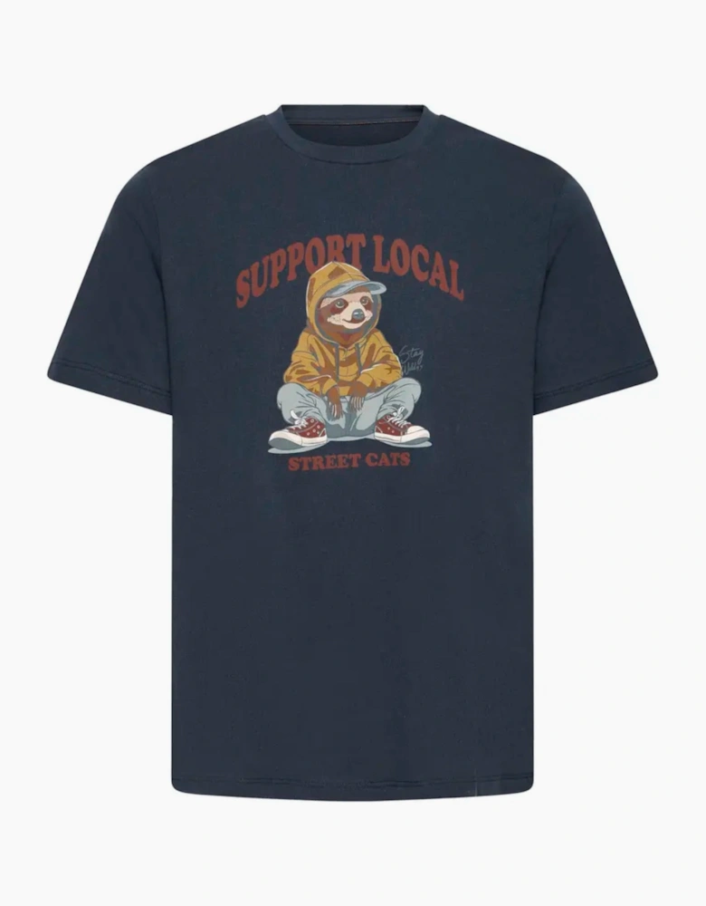 Blend Mens Irving Street Cats Big & Tall Short Sleeve T-Shirt