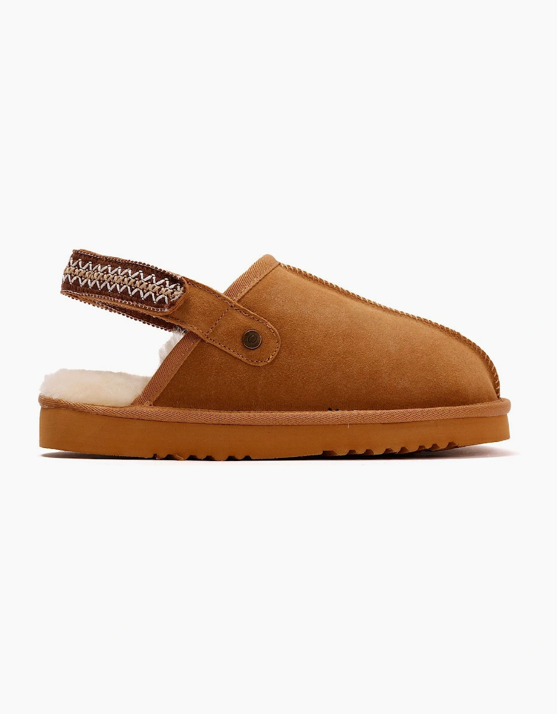Osprey London The Constellation Suede Women's Tan Slippers