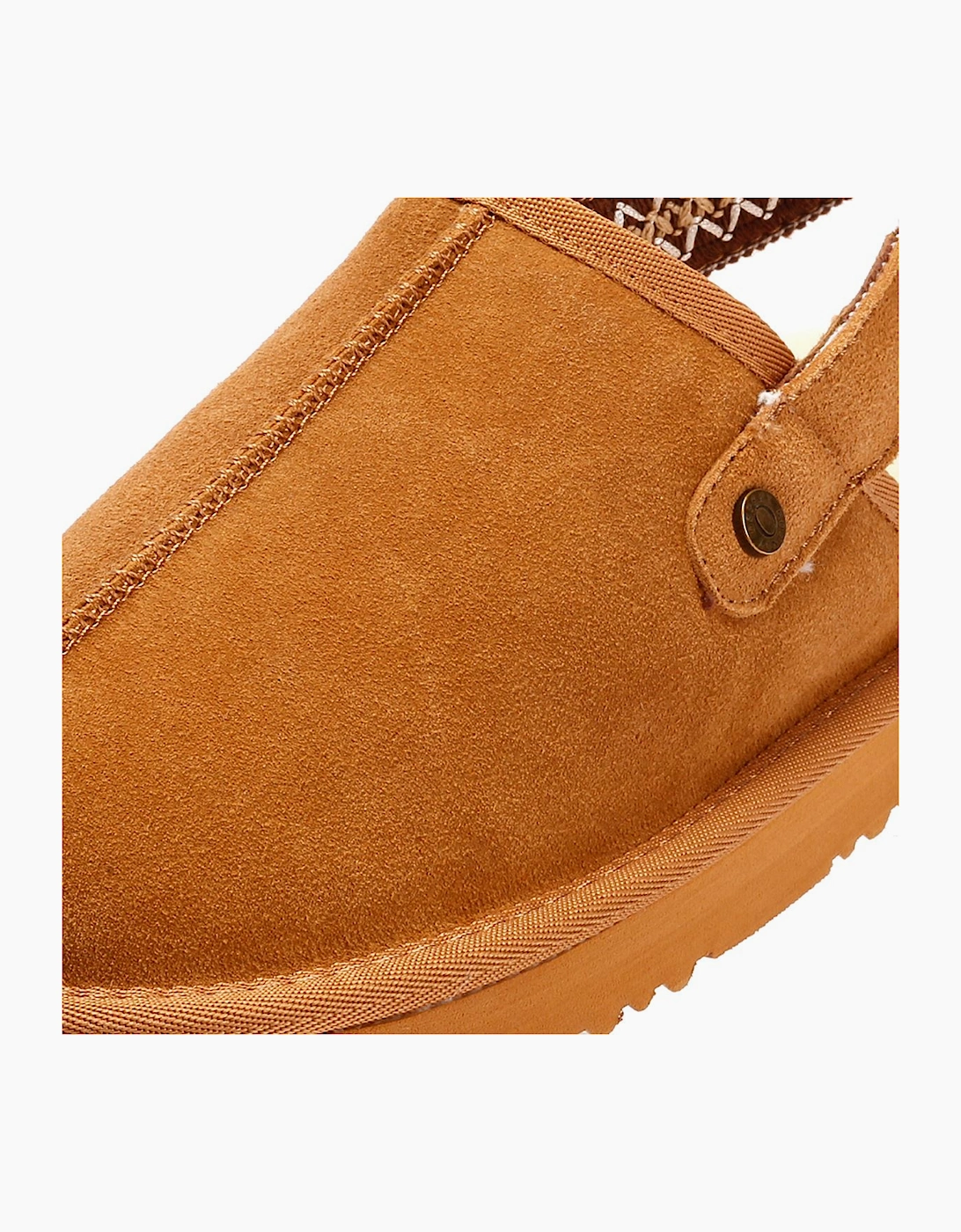 Osprey London The Constellation Suede Women's Tan Slippers