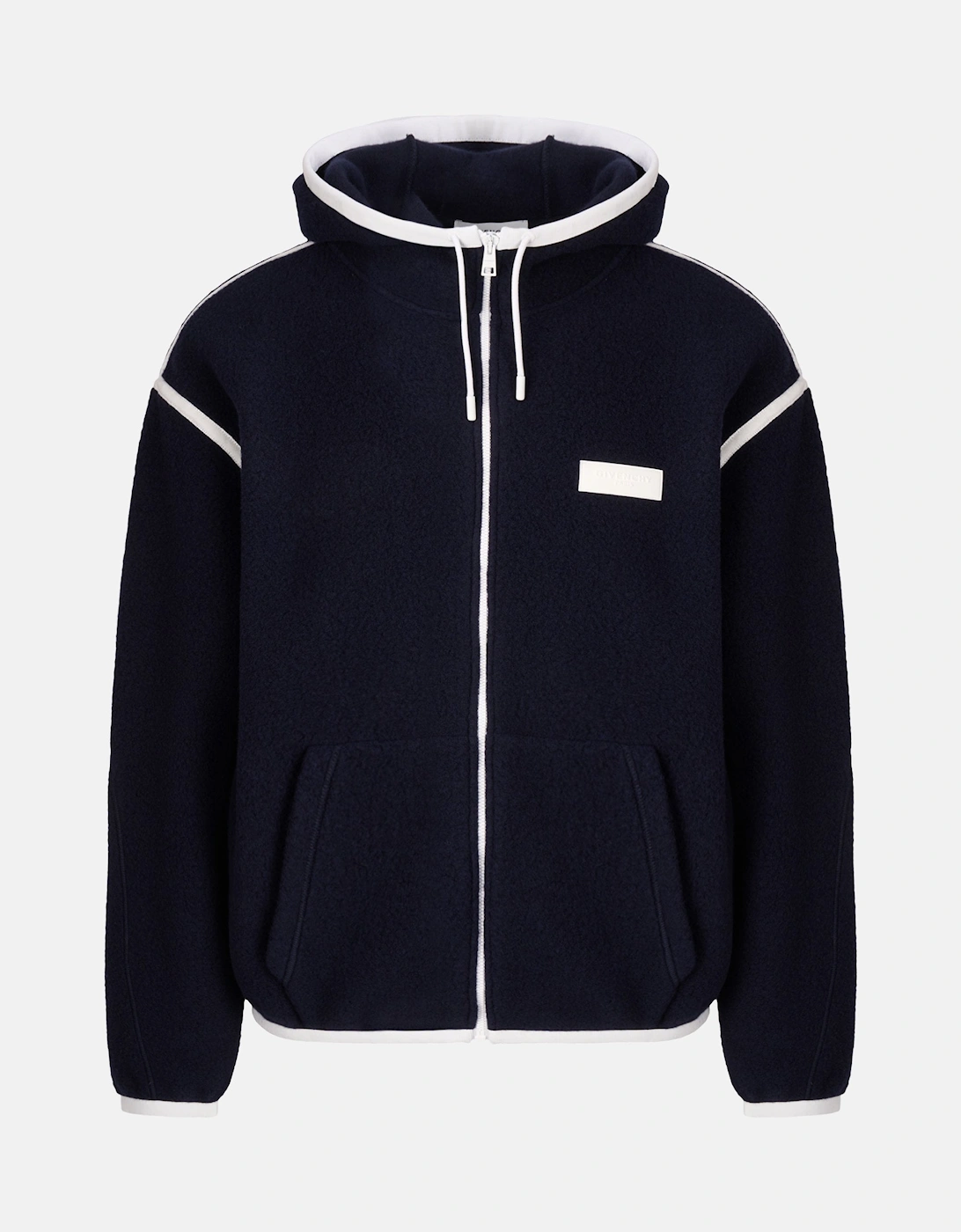 Drop Shoulder Wool Jacket Blue, 7 of 6